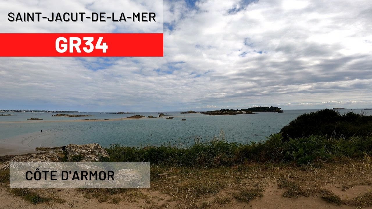 GR34 – Saint-Jacut-de-la-mer –Côtes d'Armor  - Tour de la Presqu’île