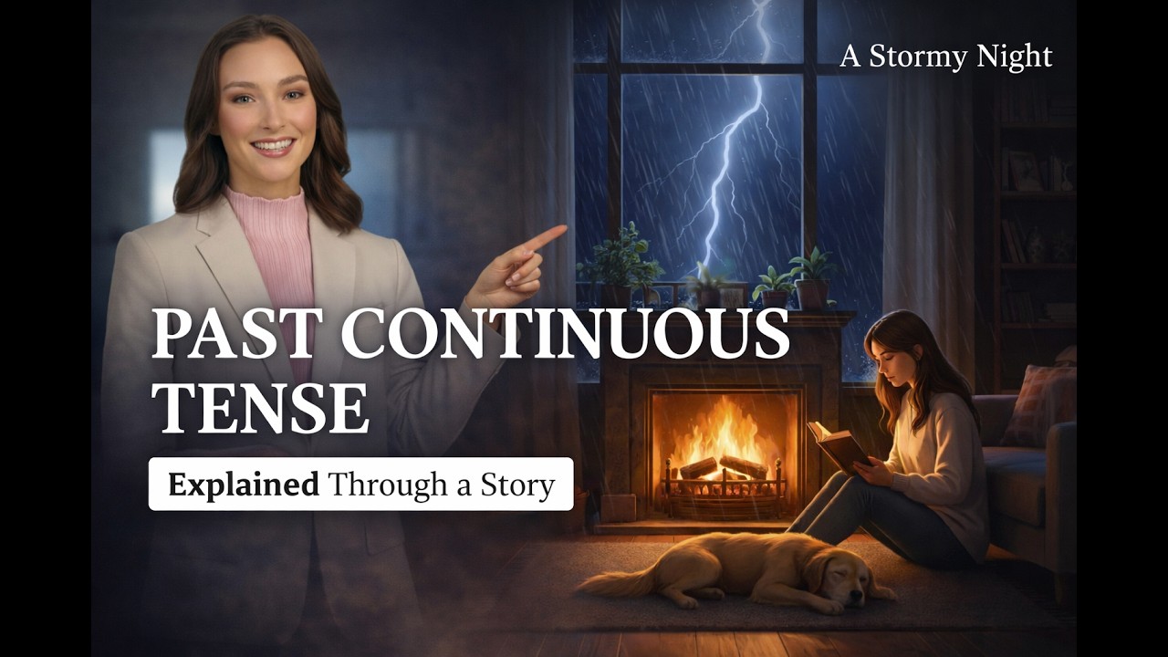 Past Continuous Tense: Speak English Naturally! (Storytelling Guide)