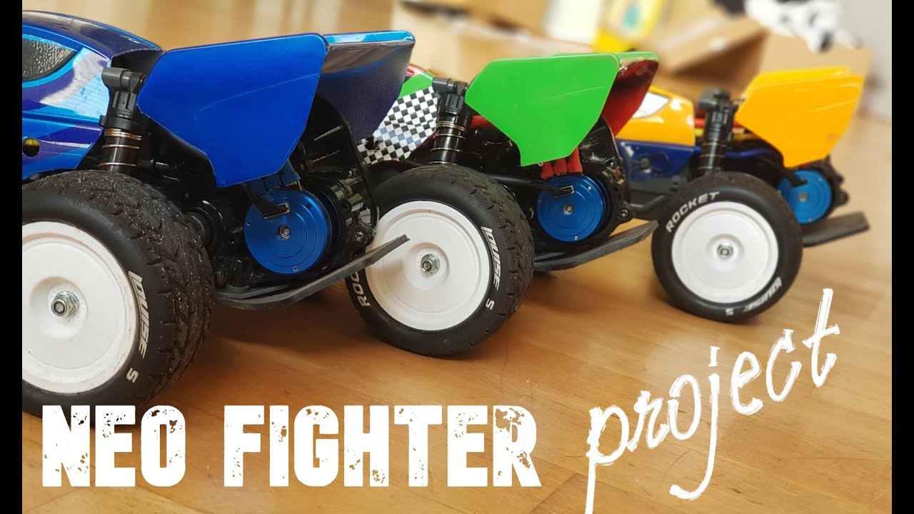 3x DT-03 Neo Fighter von Tamiya - Familienprojekt - Aufbau und Tuning