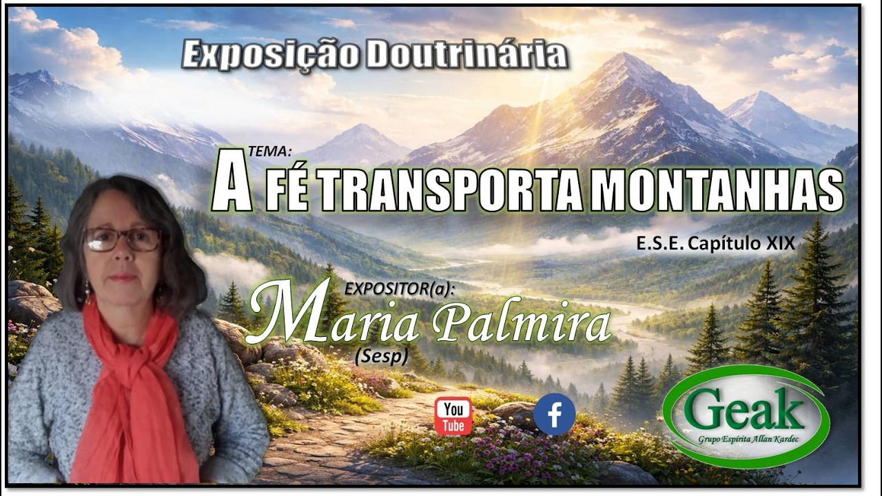 A fé transporta montanhas - com Maria Palmira (352)