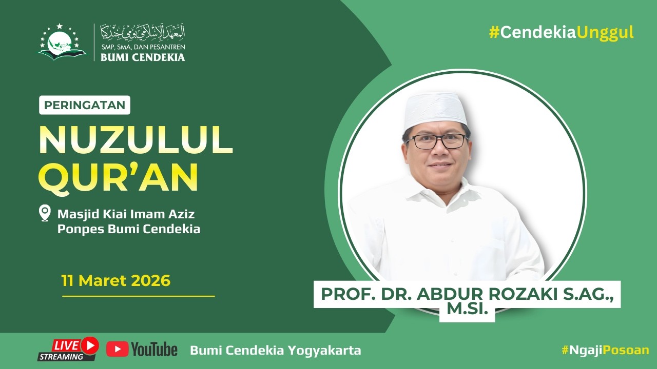 🔴[LIVE] Peringatan Nuzulul Qur'an bersama Prof. Dr. Abdur Rozaki S.Ag., M.Si.