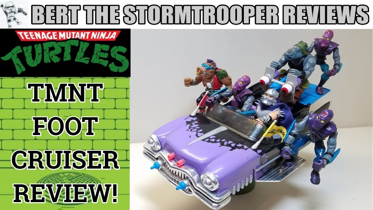Обзор TMNT Foot Cruiser! Обзоры Bert the Stormtrooper!