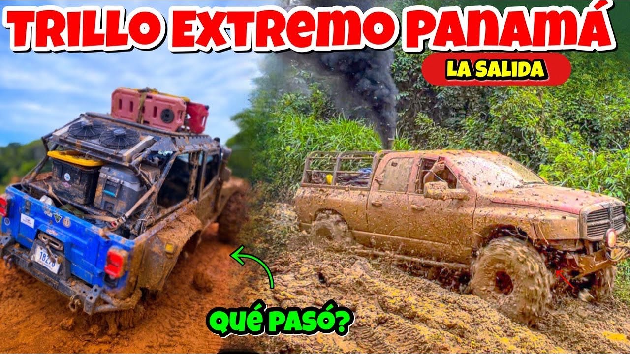 Saliendo del Trillo mas Extremo de Panama con los de Costa Rica/Cerro Miguel Donoso 