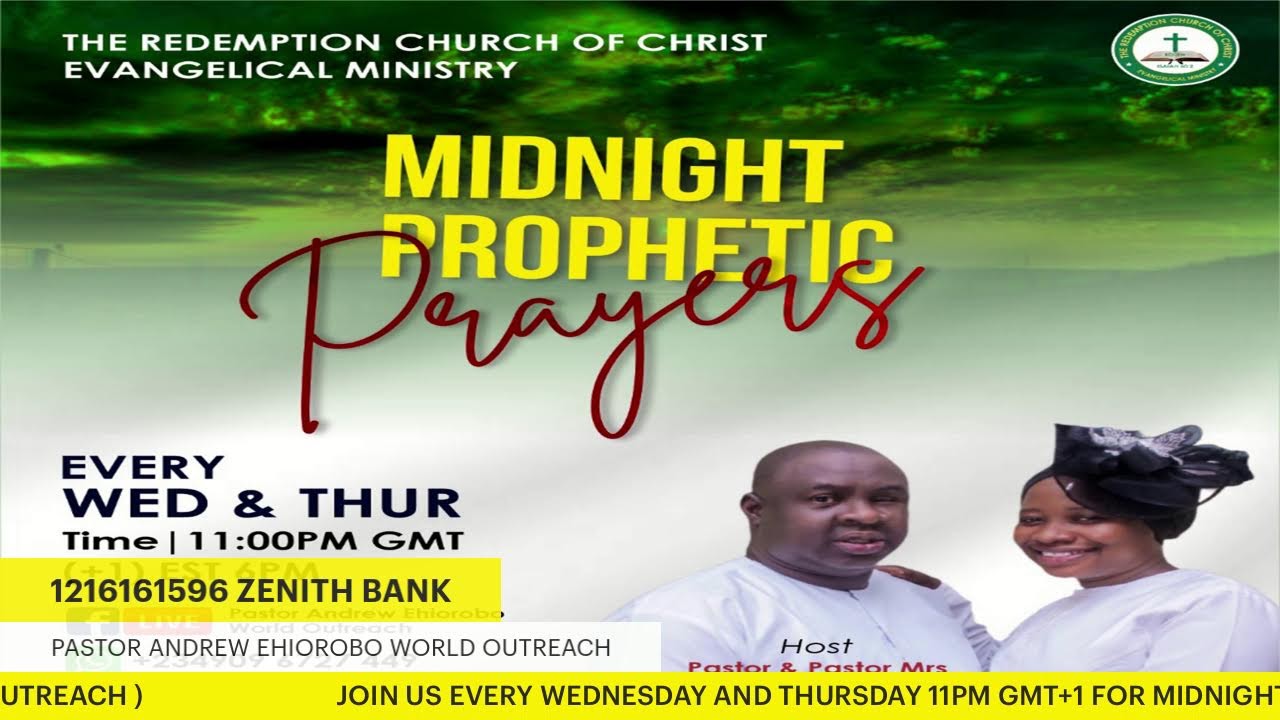 MIDNIGHT PROPHETIC PRAYERS
