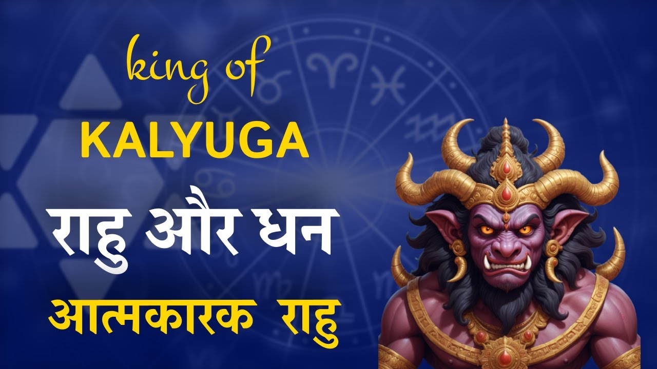 कलयुग के राजा -राहु | Wealth Giver #vrastro #raajeevkumar
