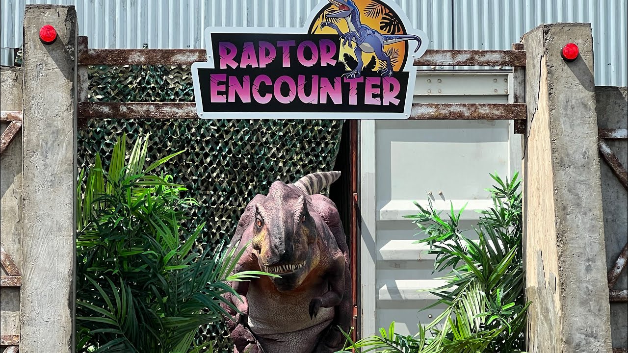 Avon Valley adventure and wildlife park including dinosaur valley walkthrough and raptor encounter