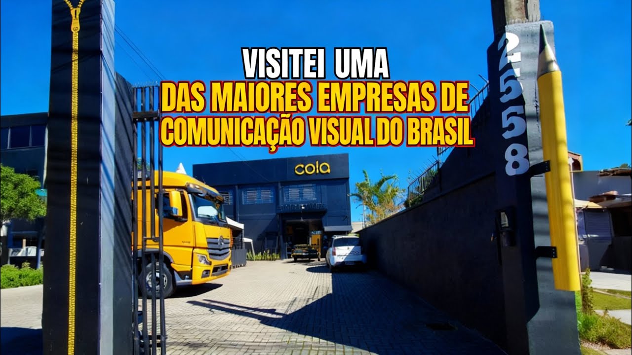 Visitei uma das maiores empresas de Comunica&ccedil;&atilde;o Visual do Paran&aacute;: COLA F&aacute;brica de Ideias