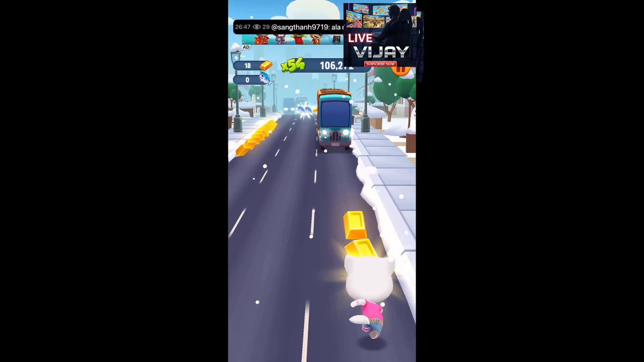 Tom gold run Live games Today live gaming stream | playing solo | streaming with Vijay 24/1/2026