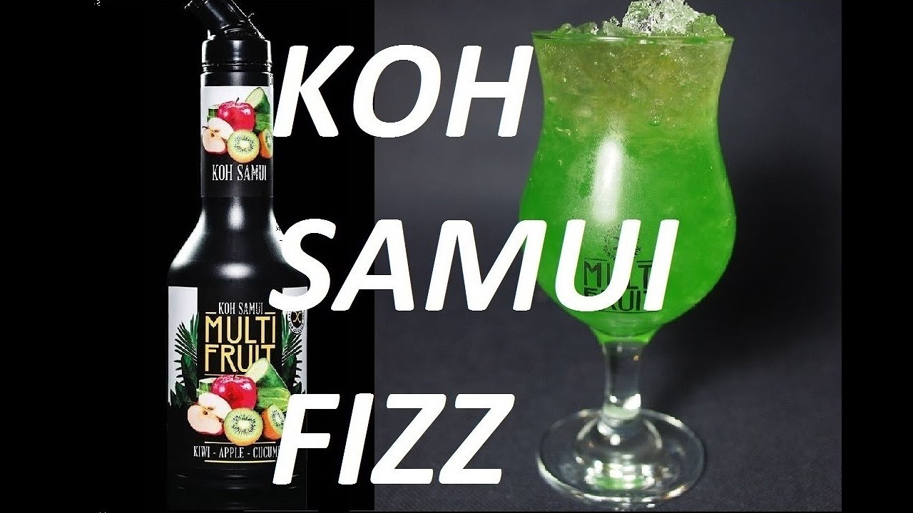 Koh Samui Fizz 🍹 Multifruit i Cachaca! 😍😍😍