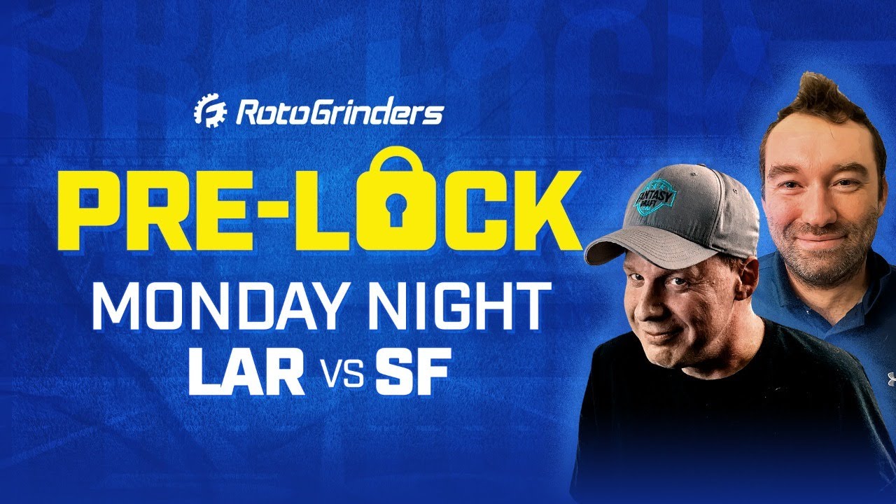 DRAFTKINGS & FANDUEL NFL DFS MONDAY SHOWDOWN - LAR vs SF