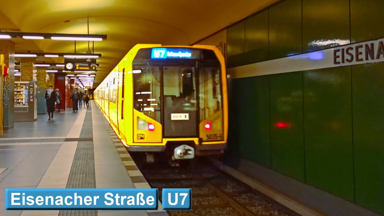 Eisenacher Straße U7 : Берлинский метрополитен ( BVG H - F92 )