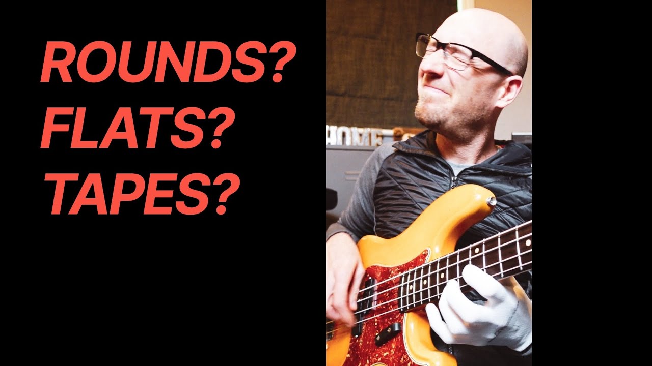 Rounds Vs Flats Vs Tapes (тот же бас, тот же рифф)