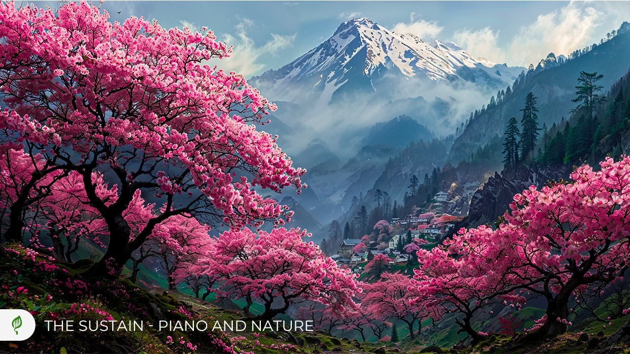 [LIVE] Blooming Spring Garden & Piano 🌷 Deep Relax • Mental Reset • Peaceful Mind #01