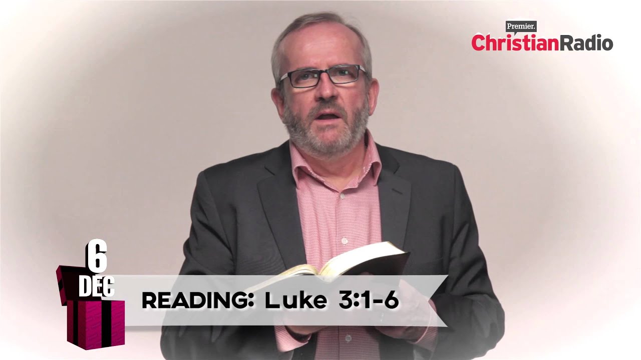 Advent Calendar // Dec 6 // Michael Cleere // Luke 3:1-6