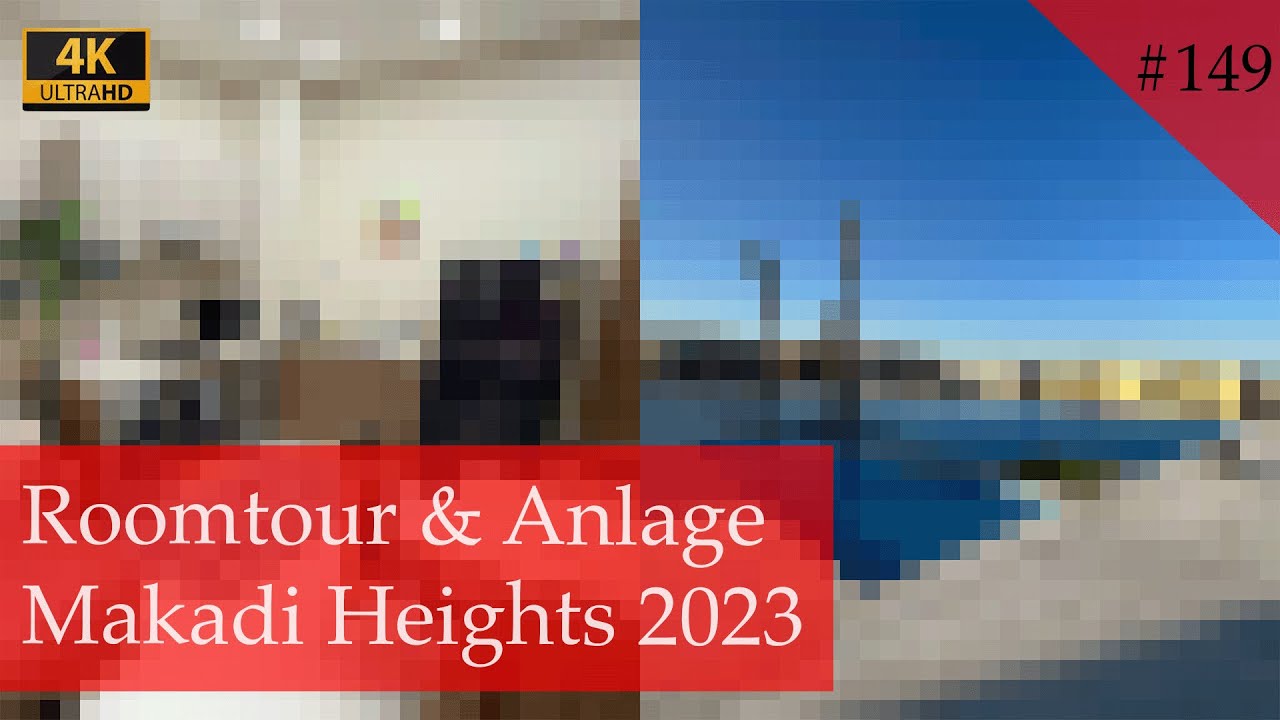 Roomtour & Shopping in El Kawther & Makadi Heights Anlage in Makadi Bay | Hurghada 2023 (Vlog #149)