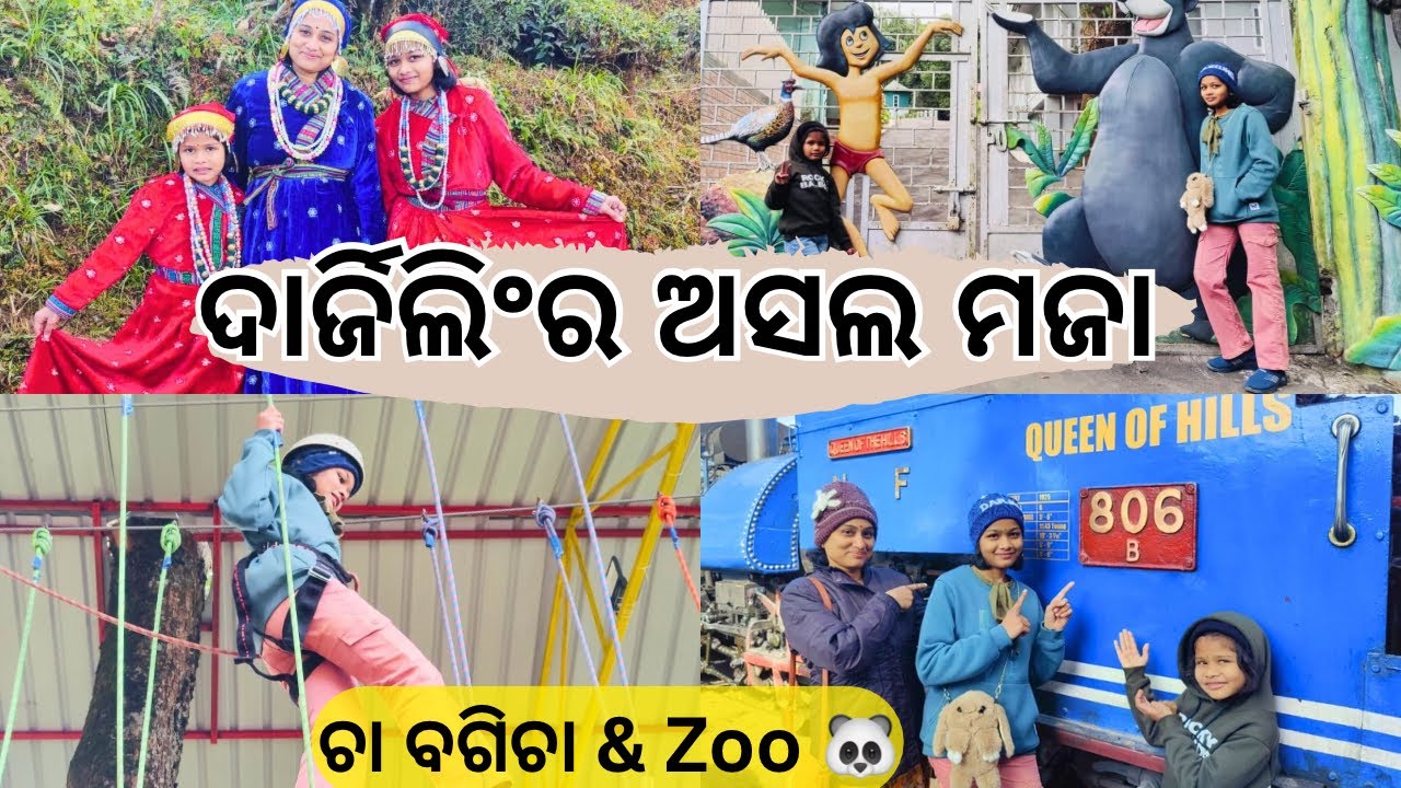 Darjeeling Family Trip Part 2 | ଦାର୍ଜିଲିଂ ବୁଲାବୁଲି ଆଗକୁ ବଢ଼ିଲା | Odia Vlog