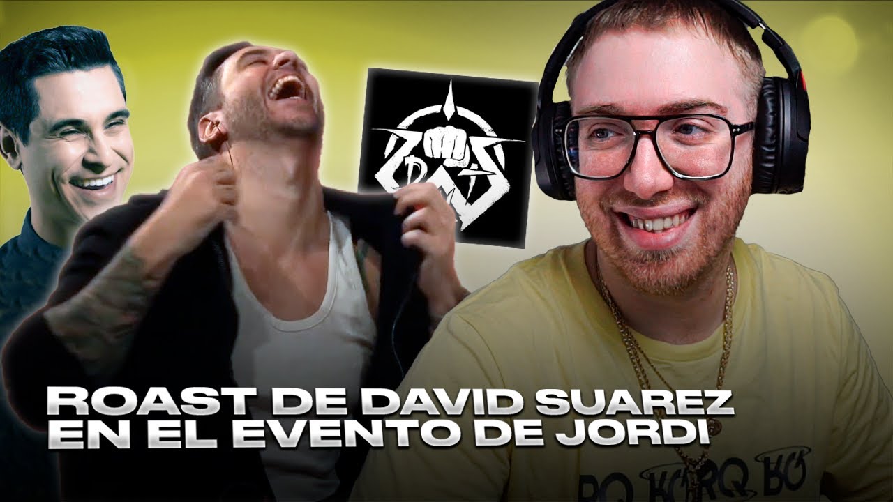 RODRIGO QUESADA REACCIONA AL ROAST DE DAVID SUAREZ EN EL EVENTO DE PELEAS DE JORDI WILD: DWT