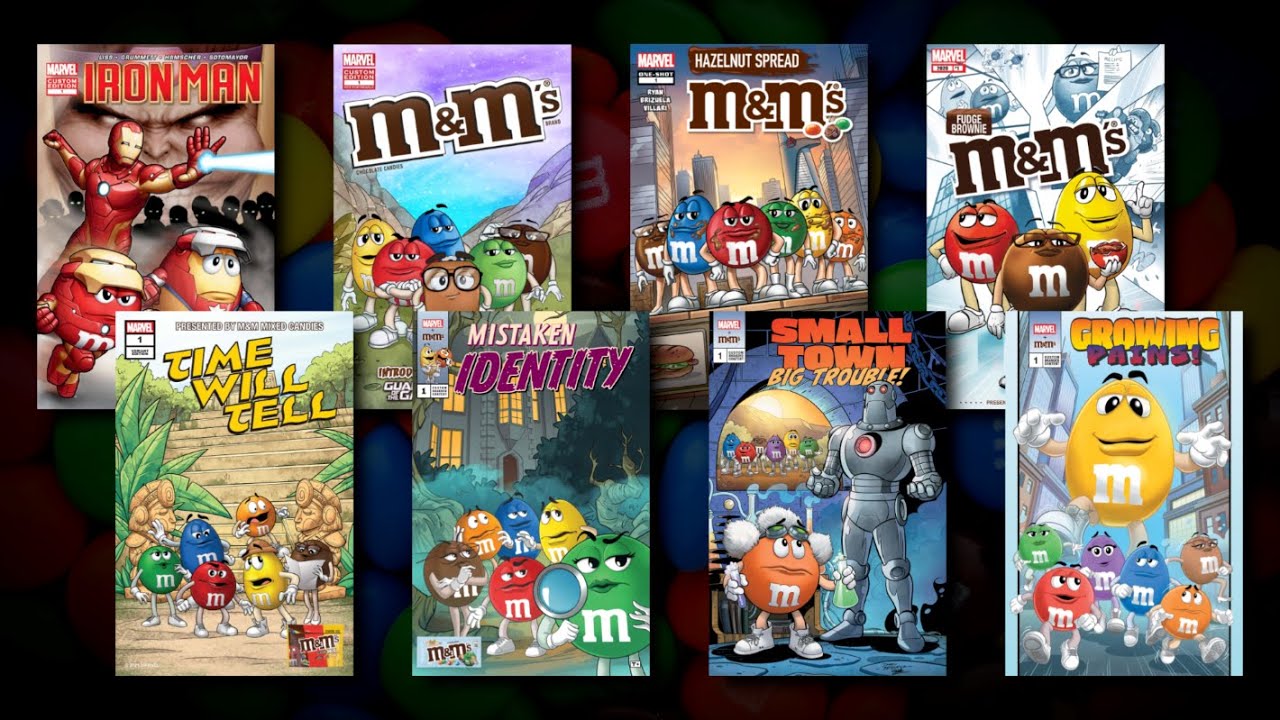 The Comic Book Exclusive M&M's Characters