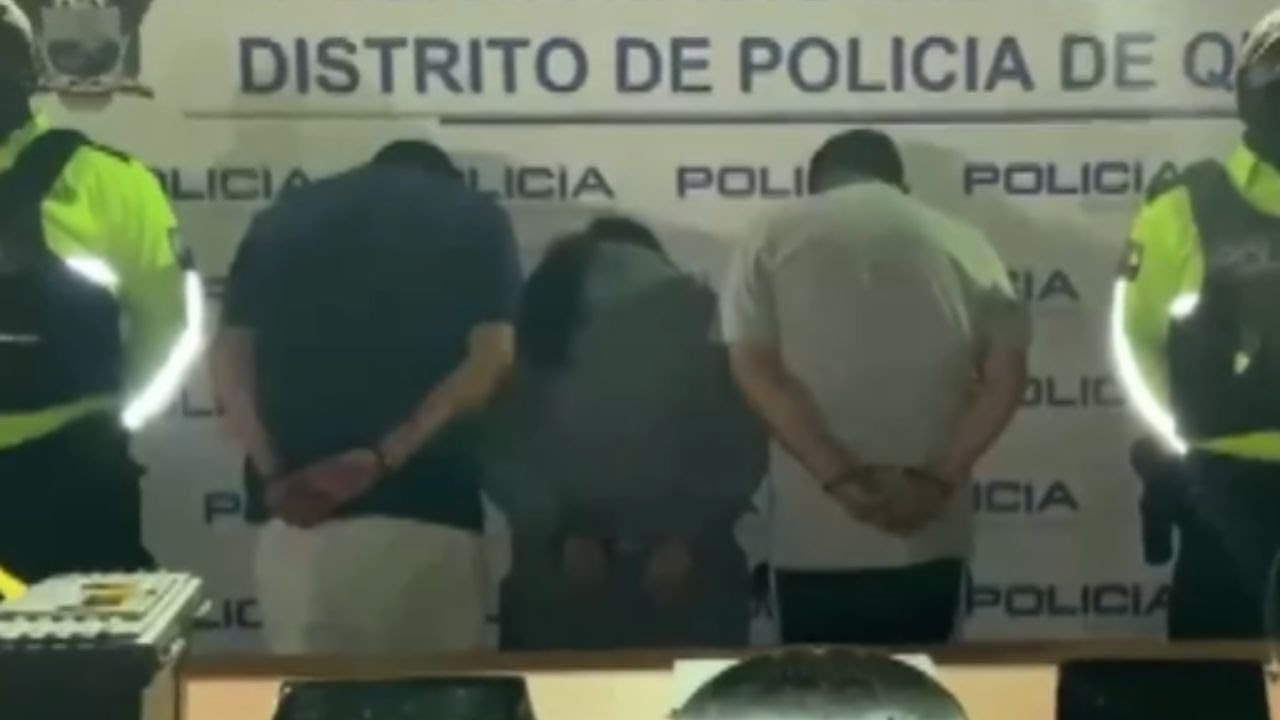 Policía desarticula banda de robacoches en el sur de Quito; hay tres detenidos