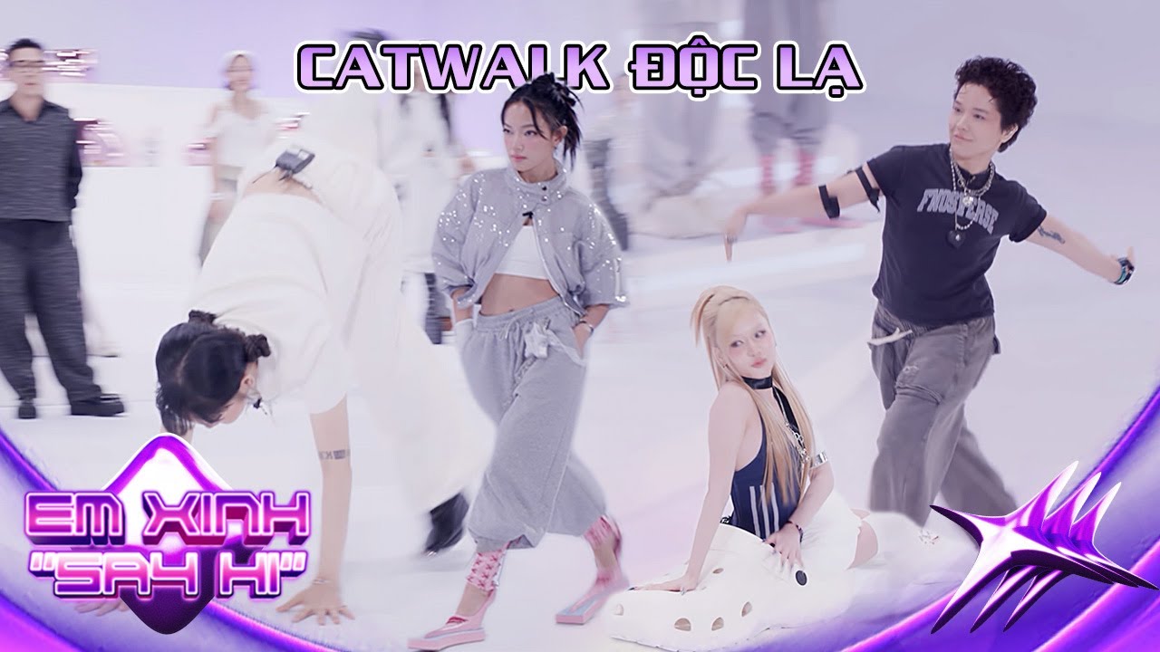 Màn catwalk ĐỘC LẠ chỉ có tại Em Xinh 