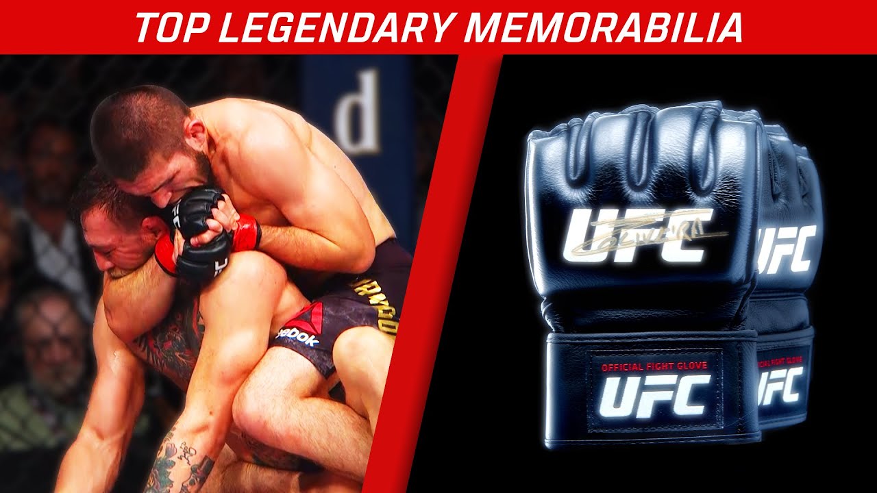 Top 5 MOST Iconic UFC Collectibles | Rare Pieces & Memorabilia