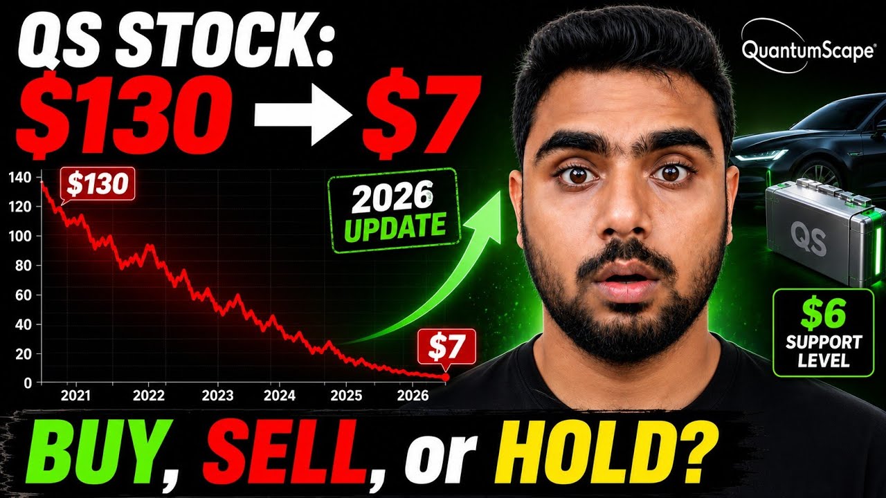 🚨 QuantumScape (QS) Just Hit a Critical Level! Buy, Sell, or Hold? | Stock Analysis 2026