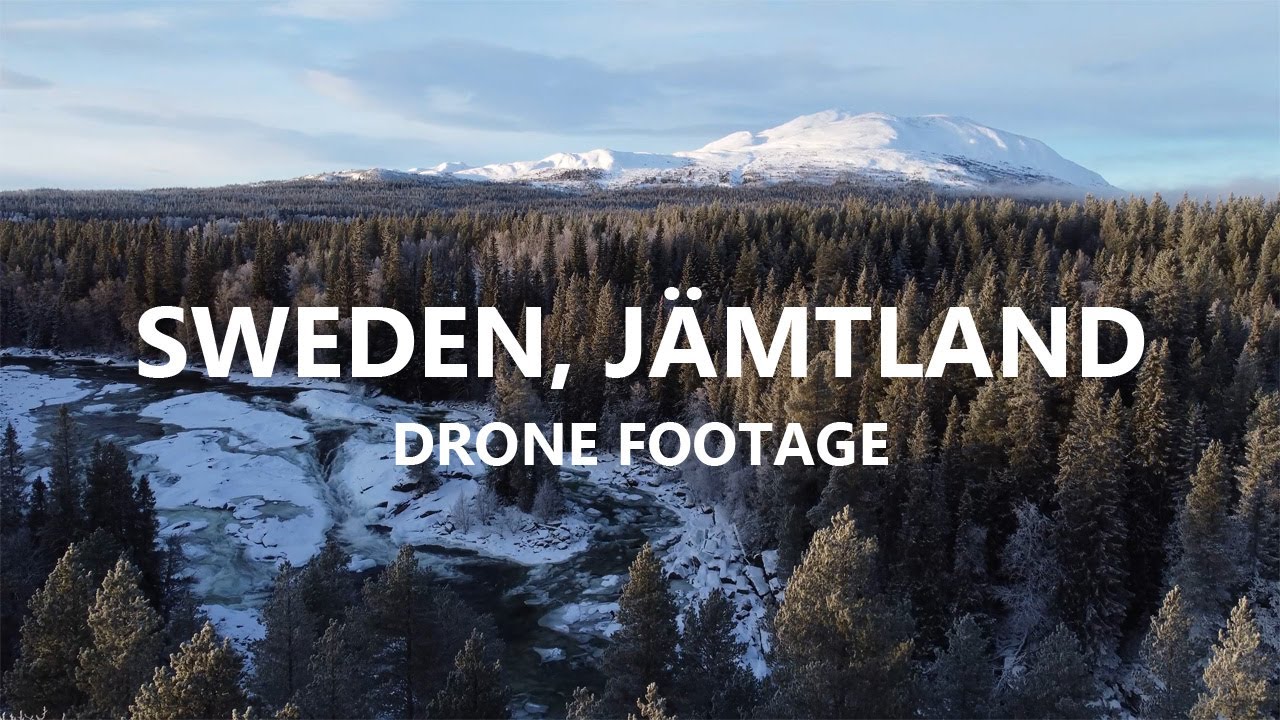 Sweden, J&auml;mtland | DJI Mini 2 4K Footage