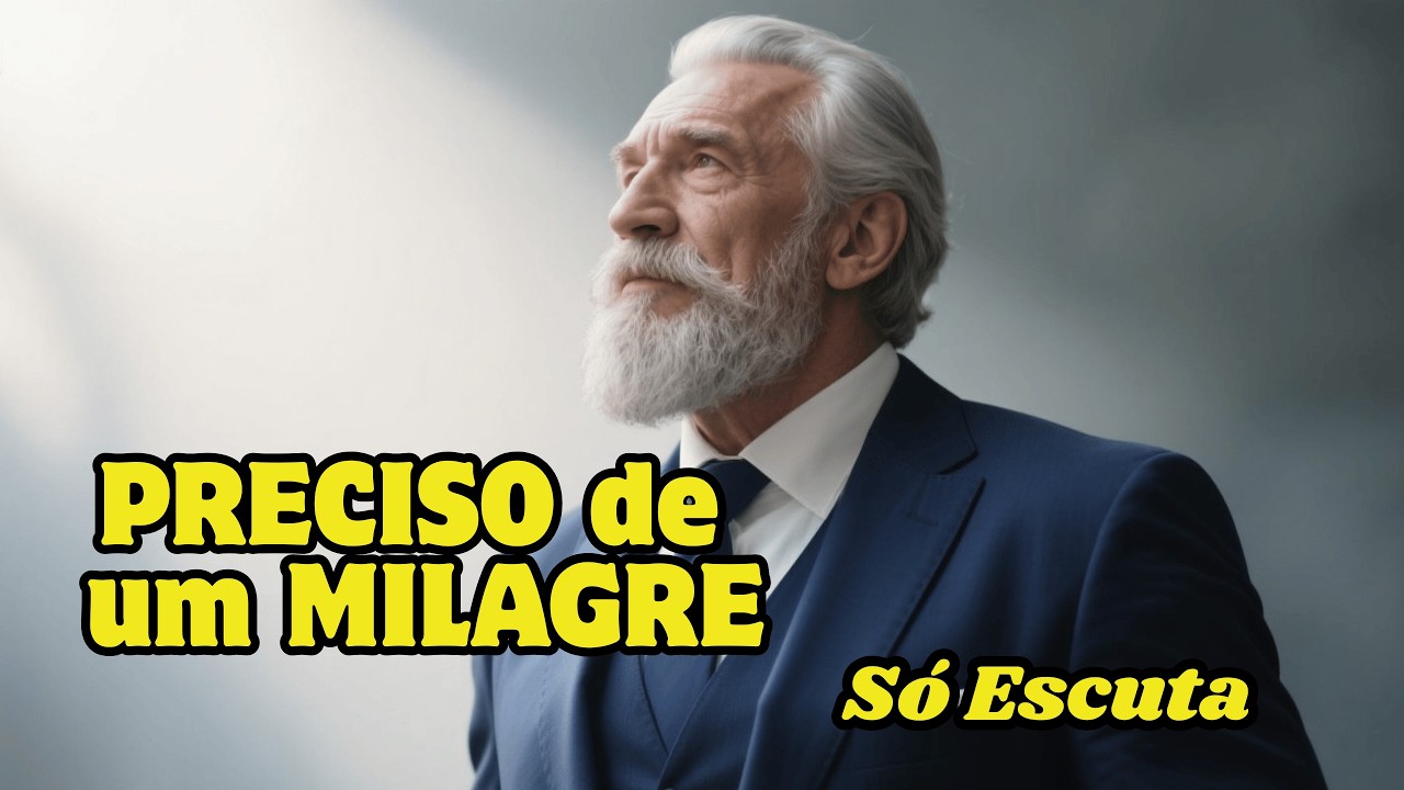 PRECISO de um MILAGRE | Quando Você Não Tem Mais Forças DEUS Ainda PODE AGIR | Só Escuta