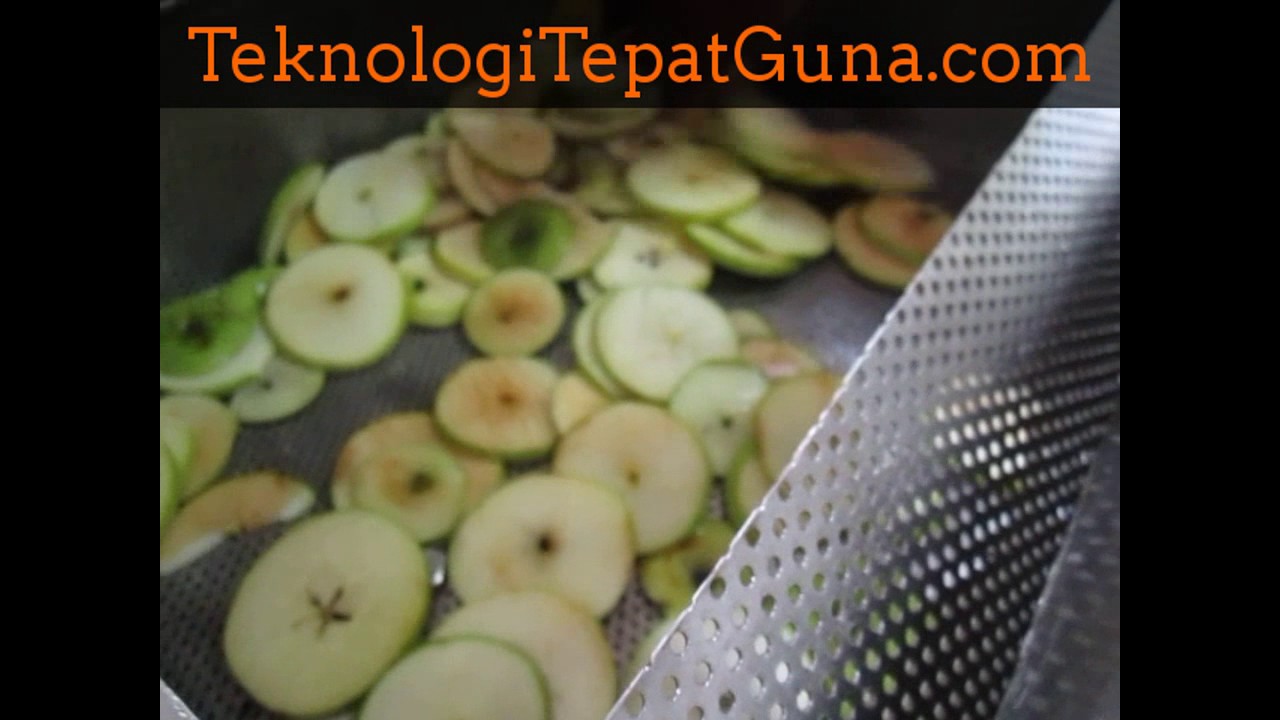 Cara kerja vacuum frying untuk pengolahan keripik buah