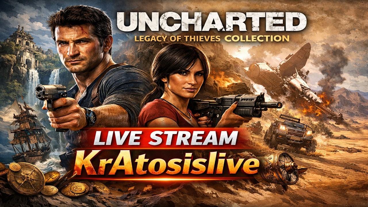 Nathan Drake 🔥 EPIC Fight Scene! | UNCHARTED Legacy of Thieves LIVE #shortsfeed #shorts