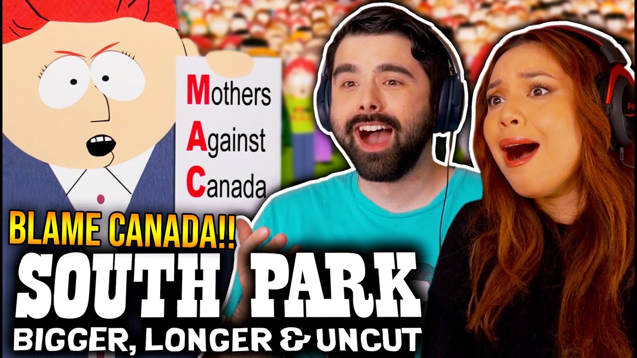 CANADIAN WATCHES THE SOUTH PARK MOVIE FOR THE FIRST TIME! South Park Bigger, Longer & Uncut Reaction