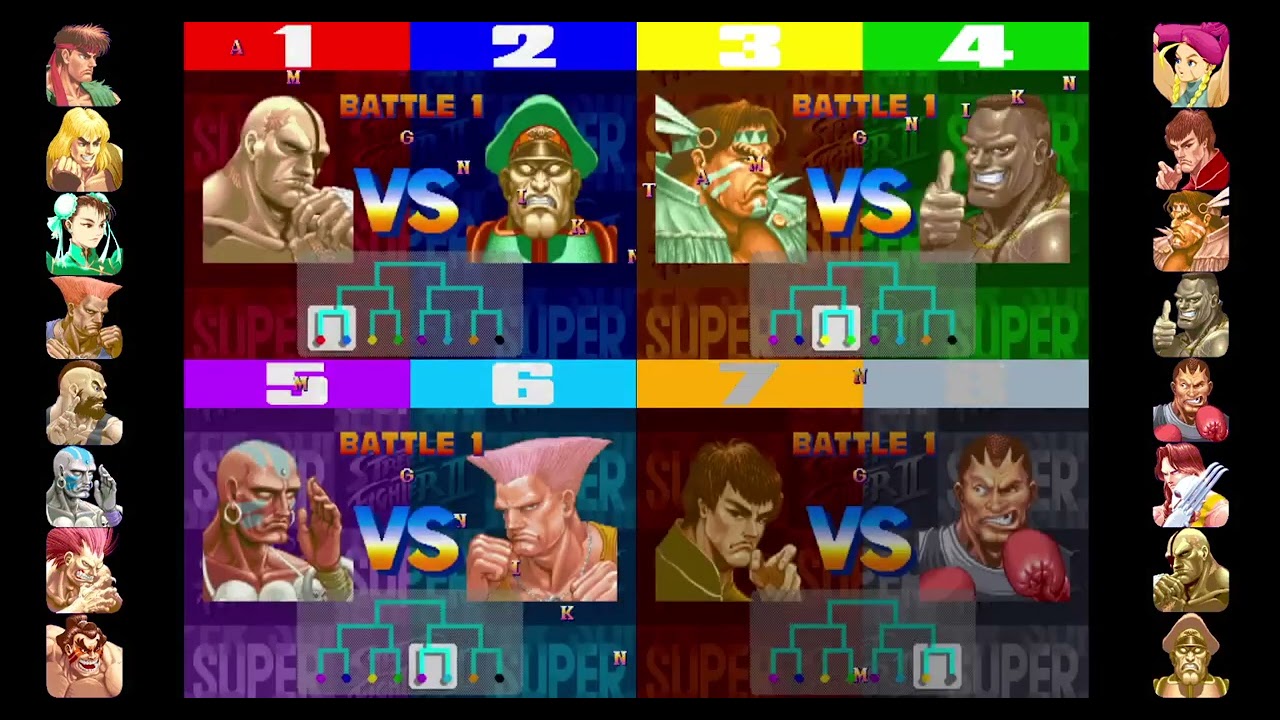 Super Street Fighter II The Tournament Battle gameplay 4