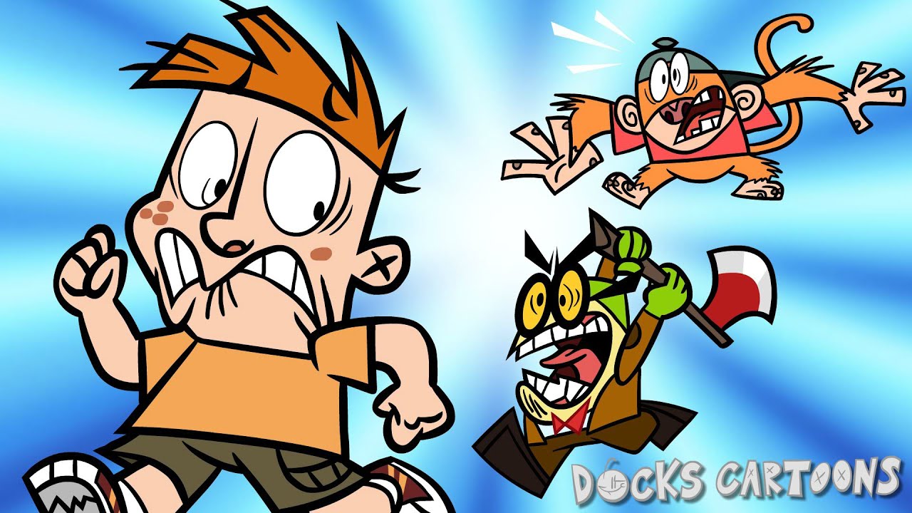 My gym partner's a monkey - Cartoon network parody (ANIMATION)