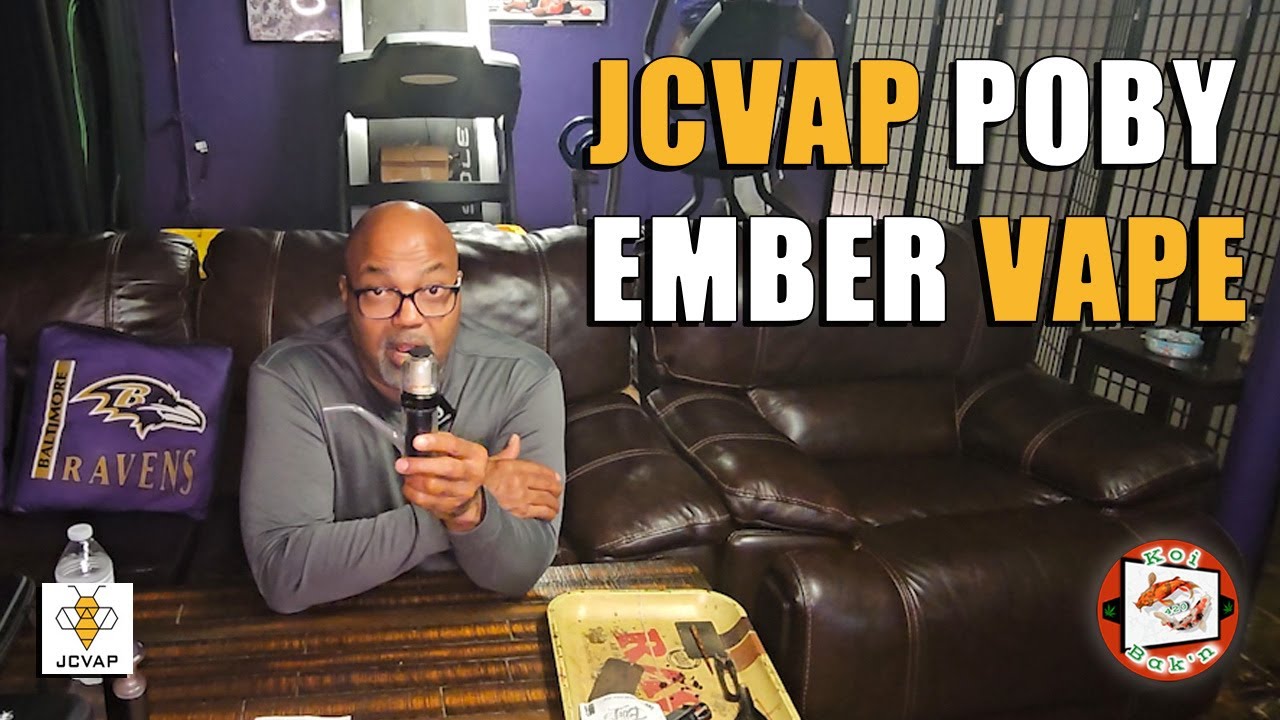 Обзор испарителя для сухих трав JCVAP Poby Ember Ball Vape 2