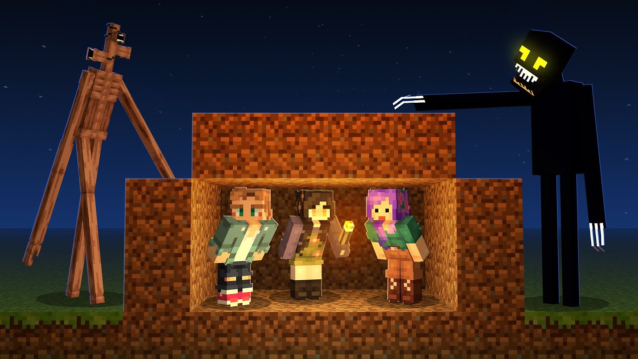 Playing SUPER SCARY MODS in MINECRAFT!