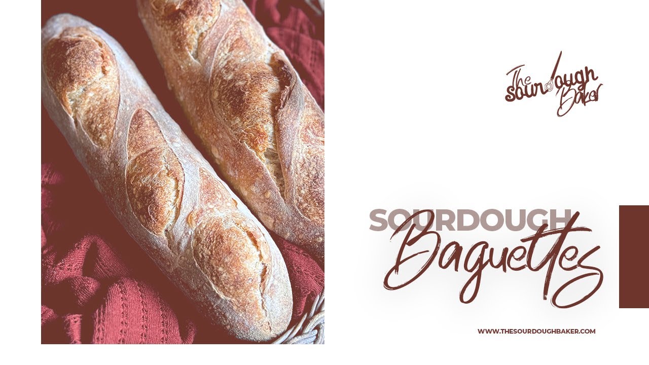Sourdough Baguettes (Full Recipe Video)
