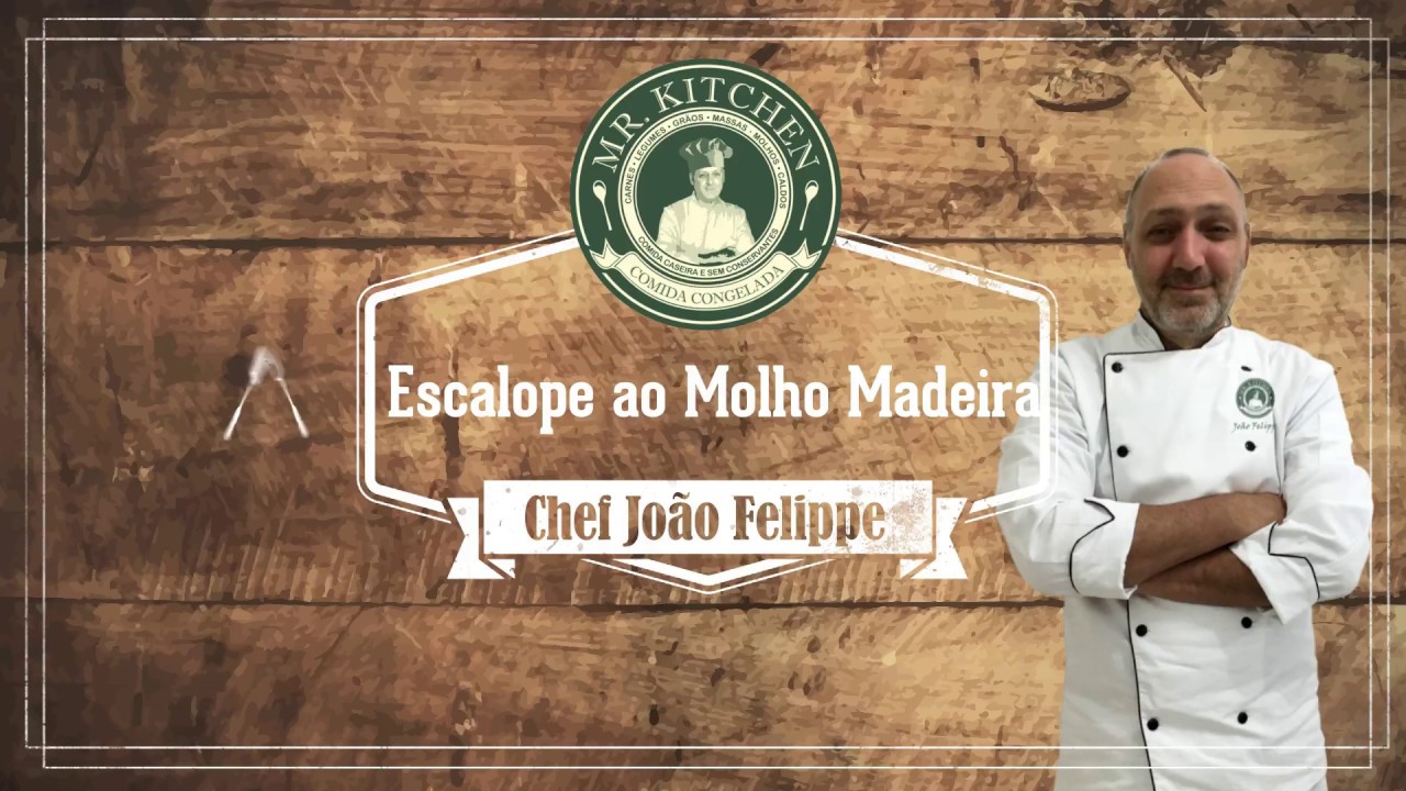 ESCALOPE AO MOLHO MADEIRA - MR. KITCHEN