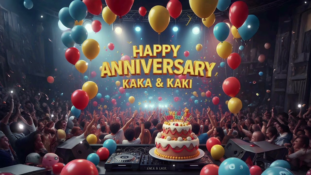 Happy anniversary 🎉 Kaka and Kaki
