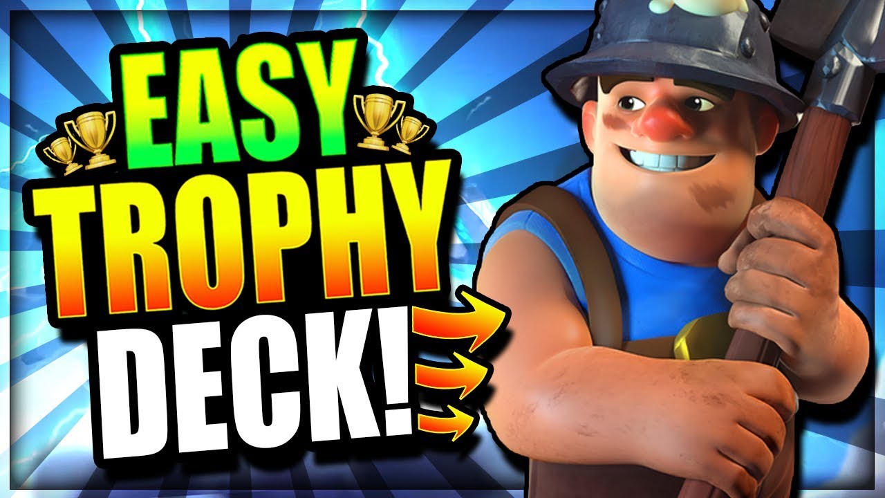 *NEW* UNDEFEATED MINER CYCLE DECK!! IT DOESN'T LOSE!! Clash Royale Miner Deck 2018