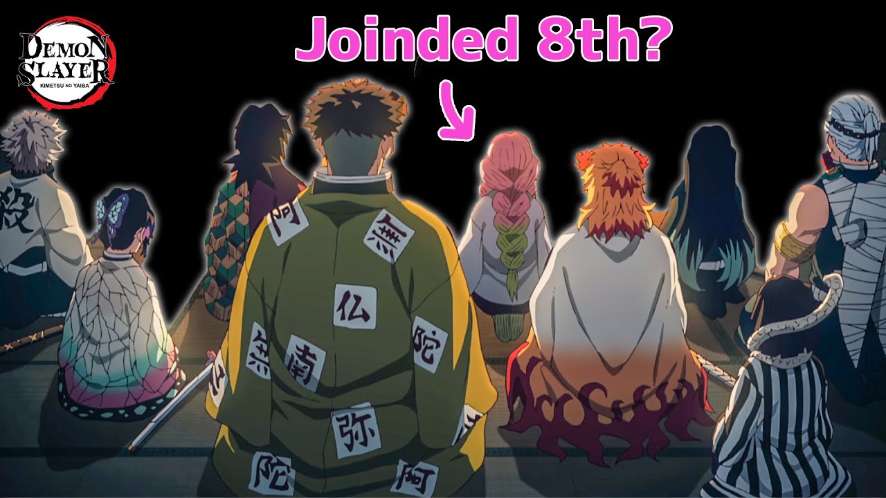Demon Slayer : The Surprising Order the Hashira Joined the Corps!
