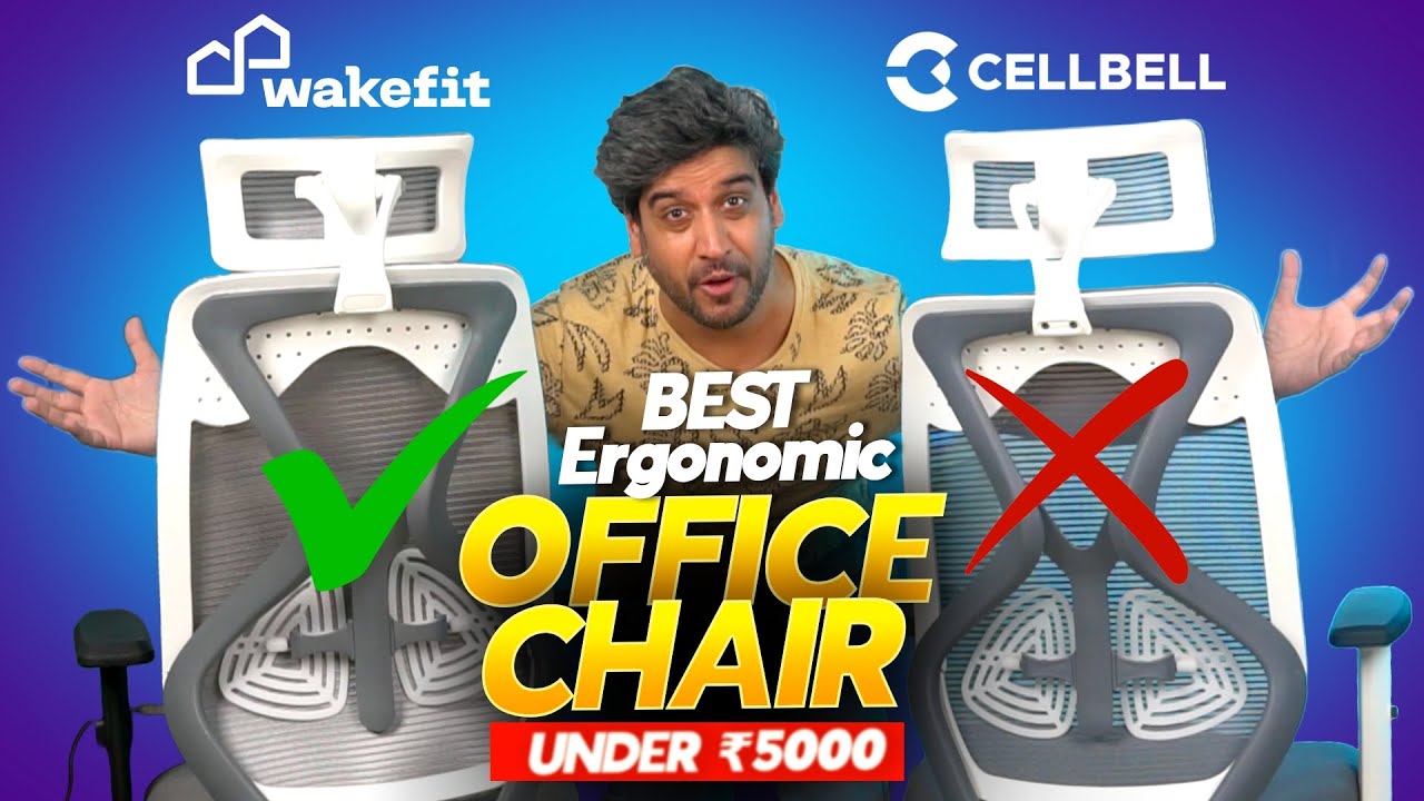 Don't Buy the *WRONG* Ergonomic Chair in 2025! ⚡ Wakefit Gravita Vs Cellbell C190