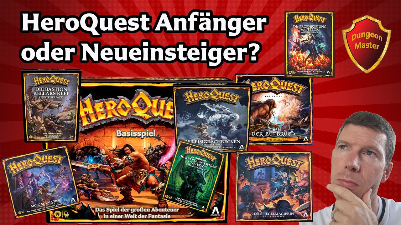 HeroQuest Anfänger oder Neueinsteiger?