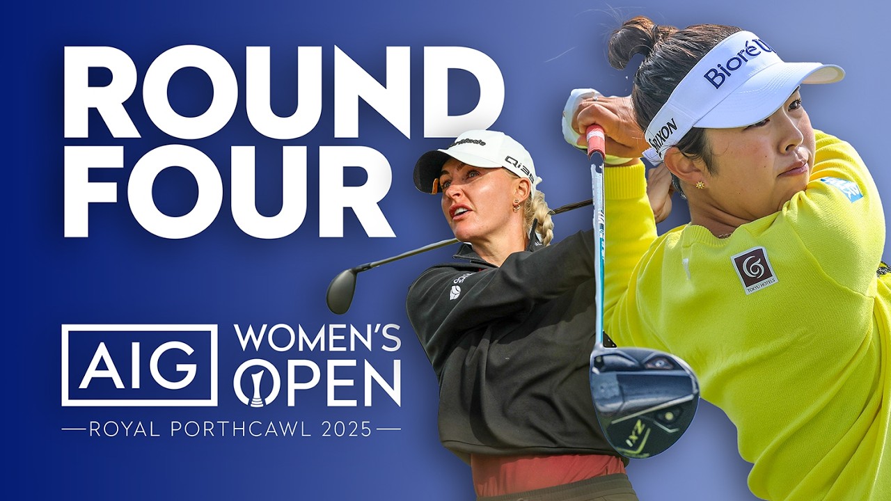 AIG Women's Open Full Broadcast | Royal Porthcawl 2025 | FINAL ROUND