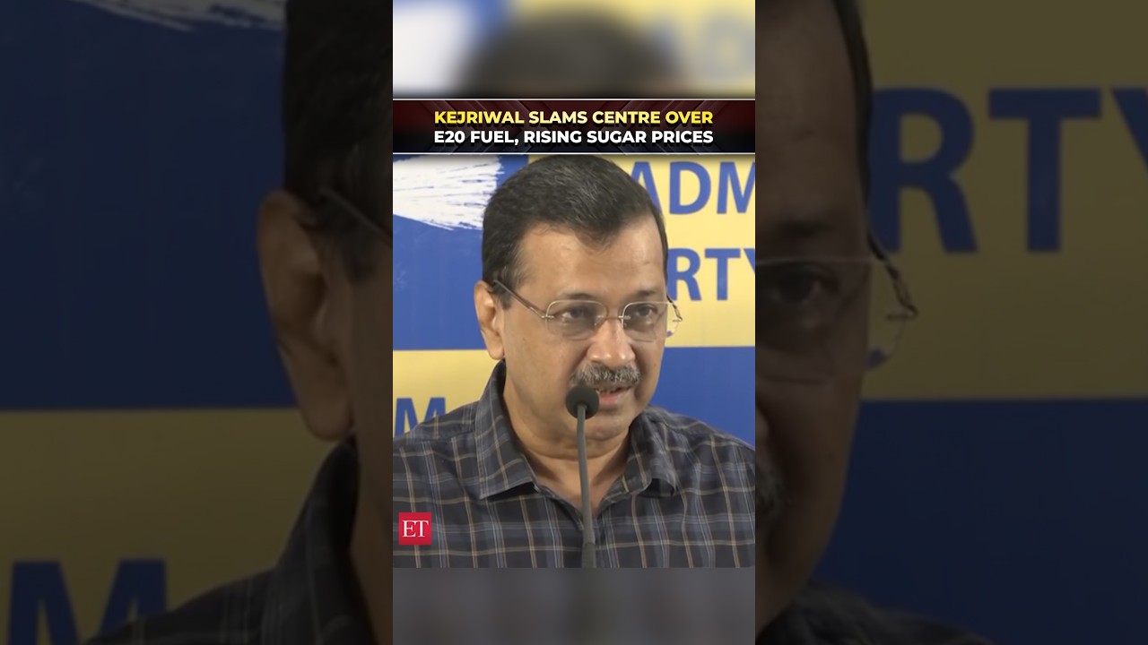 Kejriwal targets Centre over E20, sugar prices; announces town hall