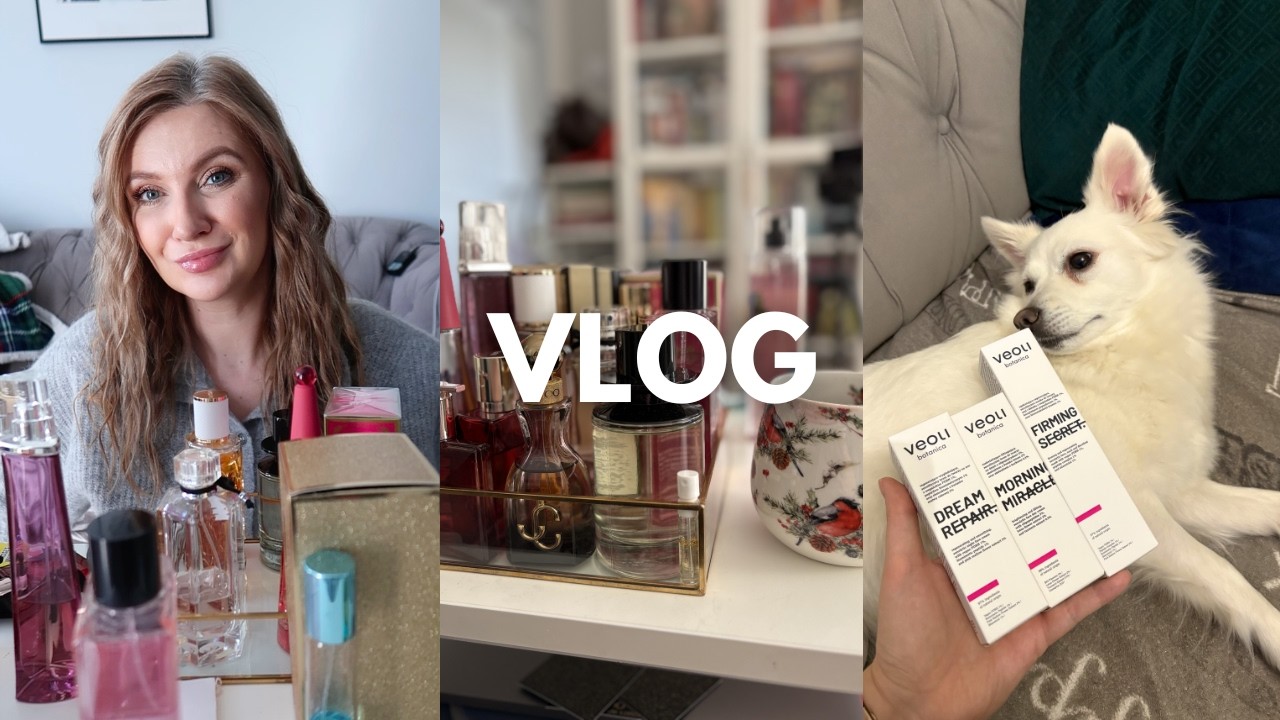 moje wszystkie perfumy | stylizacja lok&oacute;w | nowości do sk&oacute;ry dojrzałej | VLOG