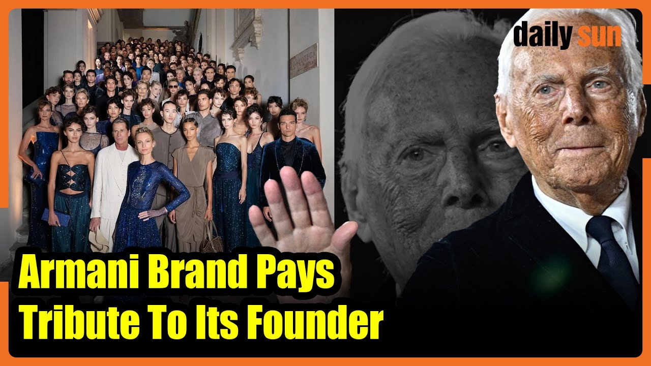 Финальный показ мод итальянского дизайнера Джорджио Армани. | Daily Sun