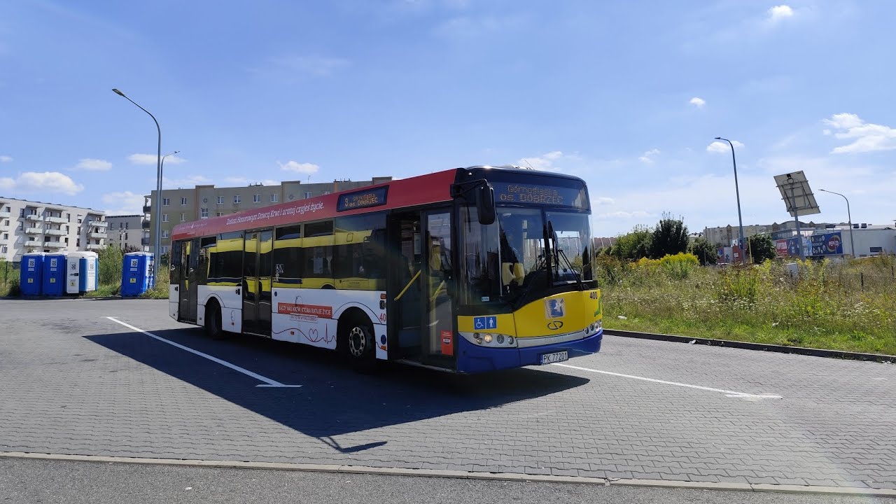 KLA Kalisz | Linia 3 | Solaris Urbino 12 III #400 | Kierunek Wyszyńskiego - Słoneczna