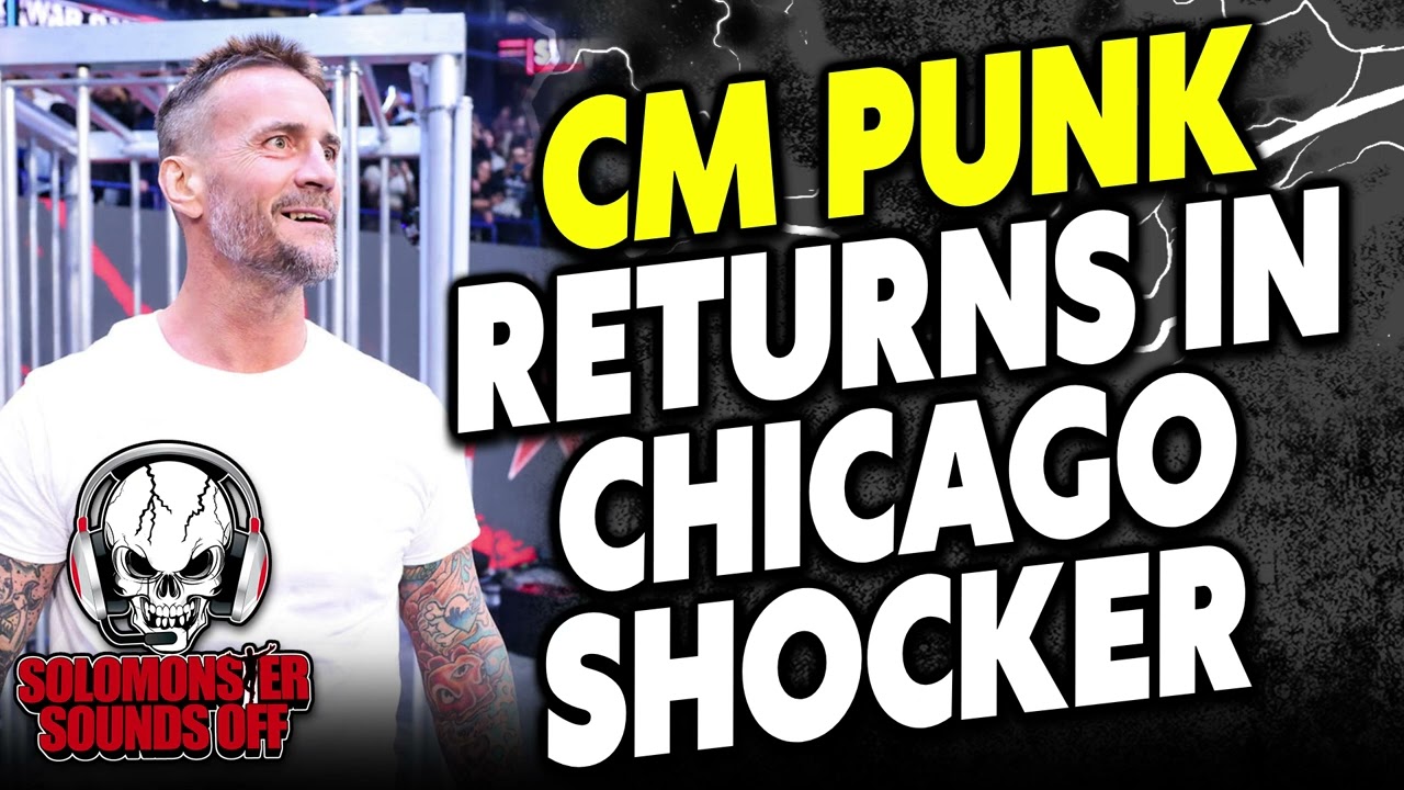 Solomonster Reacts To CM Punk Returning To WWE And Seth Rollins Cussing Him Out