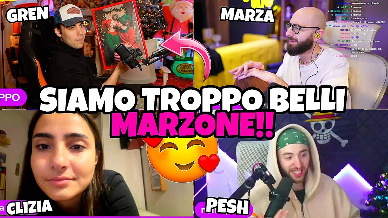 BELLA CHIACCHIERATA CON MARZA, PESH E CLIZIA!!🤣🎪