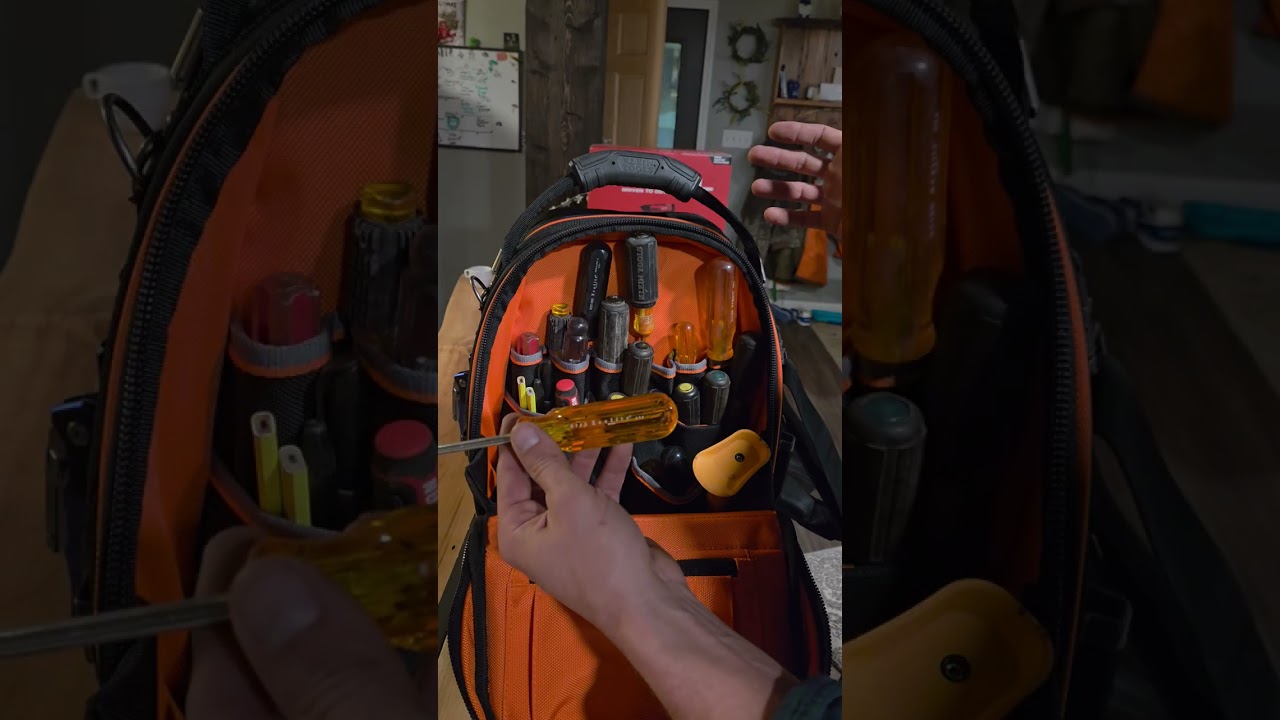 klein tool runner bag 62804 Review/Unboxing. #tools #toolreview #hvac #tech #electrical 